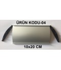 Sınıf Tabelası Kapı İsimliği Alüminyum Çerçeveli