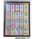 SAYILAR RESİMLİ 50X70 CM