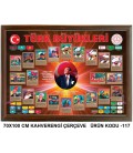 TÜRK BÜYÜKLERİ 70X100