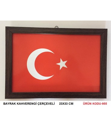 TÜRK BAYRAĞI (POSTER-ÇERÇEVELİ)