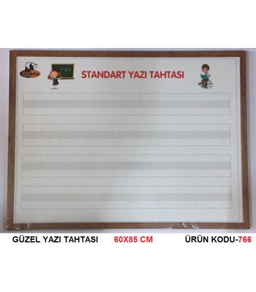 KLAVUZ ÇİZGİLİ GÜZEL YAZI TAHTASI DUVARA MONTE