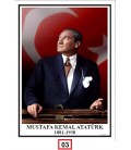 35X50 EBAT ATATÜRK RESİMLERİ ÇERÇEVELİ MODELLERİMİZ