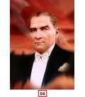 35X50 EBAT ATATÜRK RESİMLERİ ÇERÇEVELİ MODELLERİMİZ
