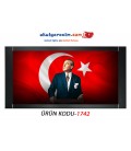ATATÜRK GÖRSELLİ MAKAM ARKALIĞI PANOSU