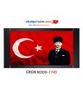 ATATÜRK GÖRSELLİ MAKAM ARKALIĞI PANOSU