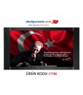 ATATÜRK GÖRSELLİ MAKAM ARKALIĞI PANOSU