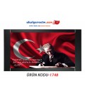 ATATÜRK GÖRSELLİ MAKAM ARKALIĞI PANOSU