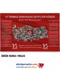 15 Temmuz Demokrasi Şehitleri Köşesi - Vinil / Branda Baskı (110x74 cm)