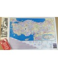 TÜRKİYE KARAYOLLARI HARİTASI KATLAMALI 70X100
